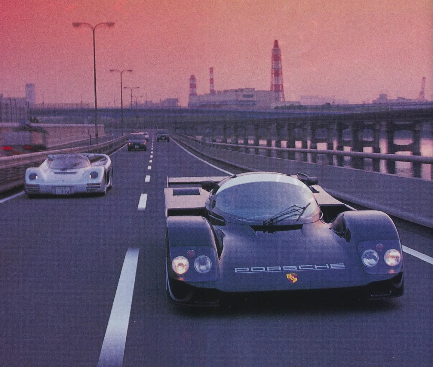 Porsche 962: quando esses dois lendários encontraram Tóquio nos anos 2000