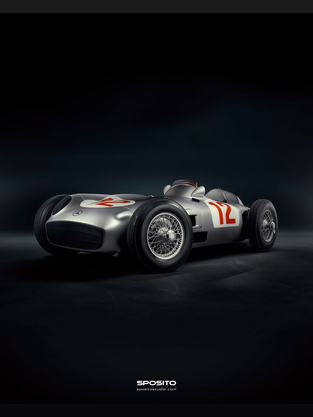 MERCEDES-BENZ 300SLR RECRIAÇÃO - Imagem 1