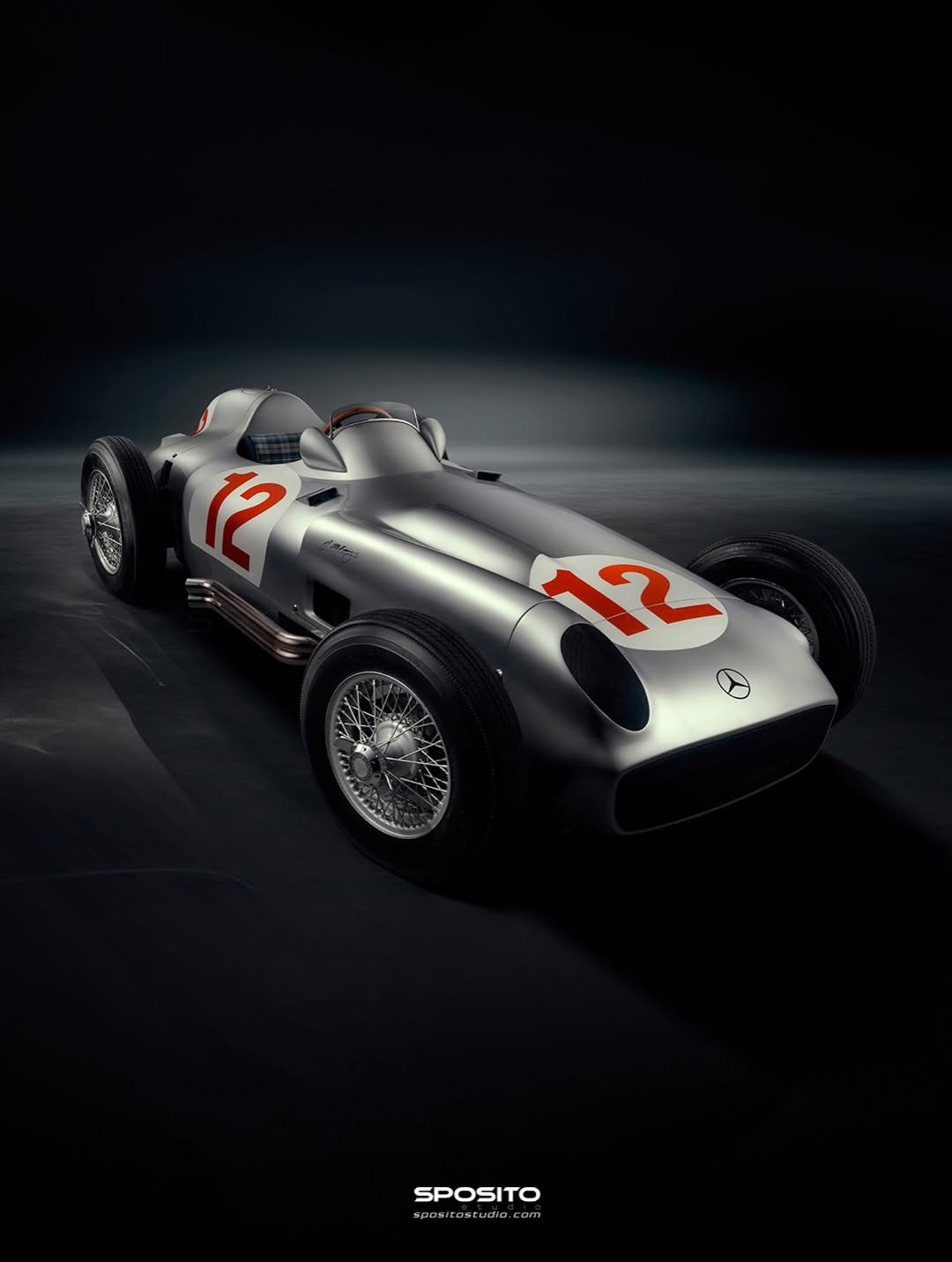 MERCEDES-BENZ 300SLR RECRIAÇÃO - Imagem 2