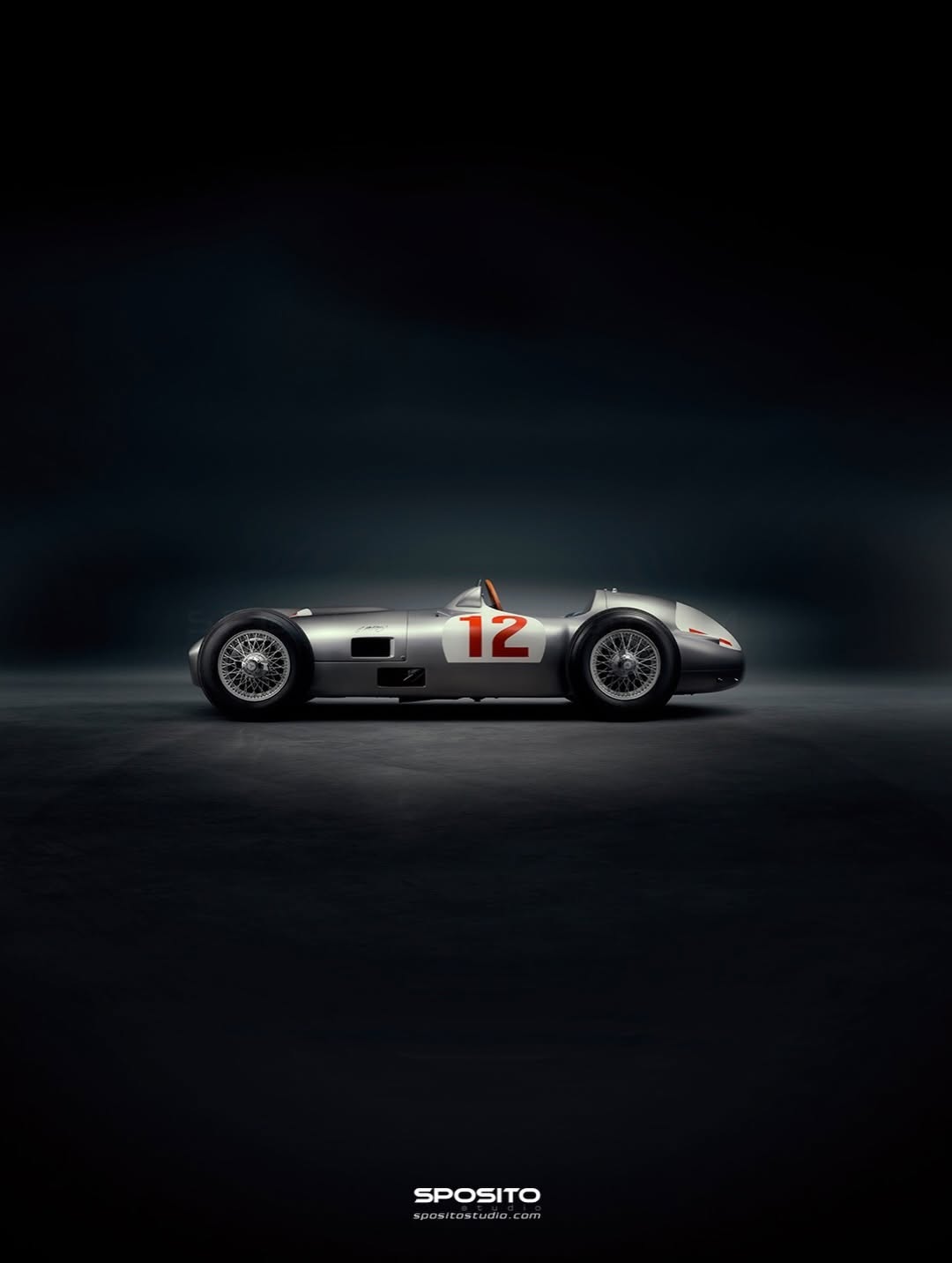 MERCEDES-BENZ 300SLR RECRIAÇÃO - Imagem 3