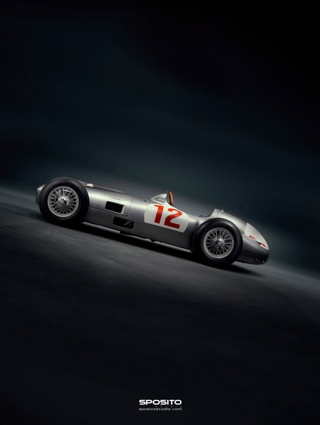 MERCEDES-BENZ 300SLR RECRIAÇÃO - Imagem 4