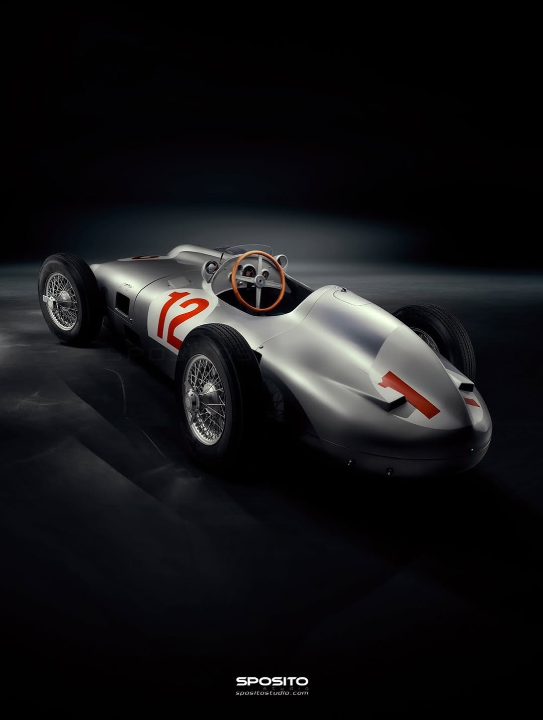 MERCEDES-BENZ 300SLR RECRIAÇÃO - Imagem 9