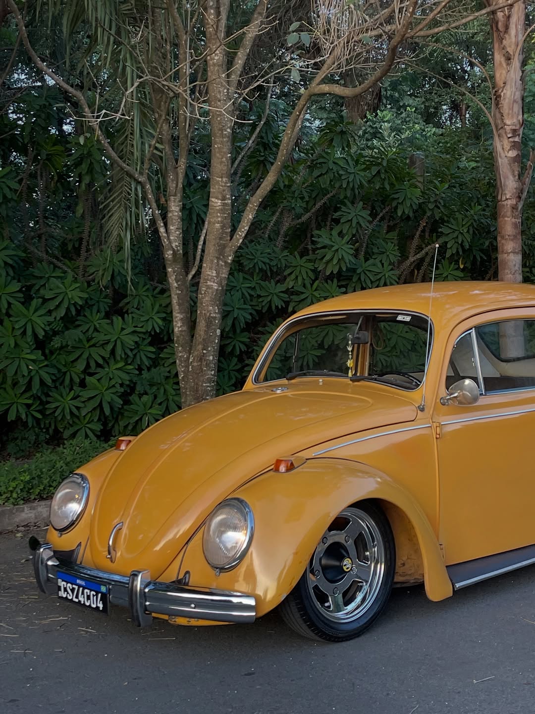 VOLKSWAGEN FUSCA AMARELO MANGA - Imagem 5