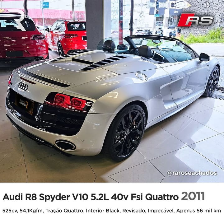 AUDI R8 SPYDER V10 QUATTRO