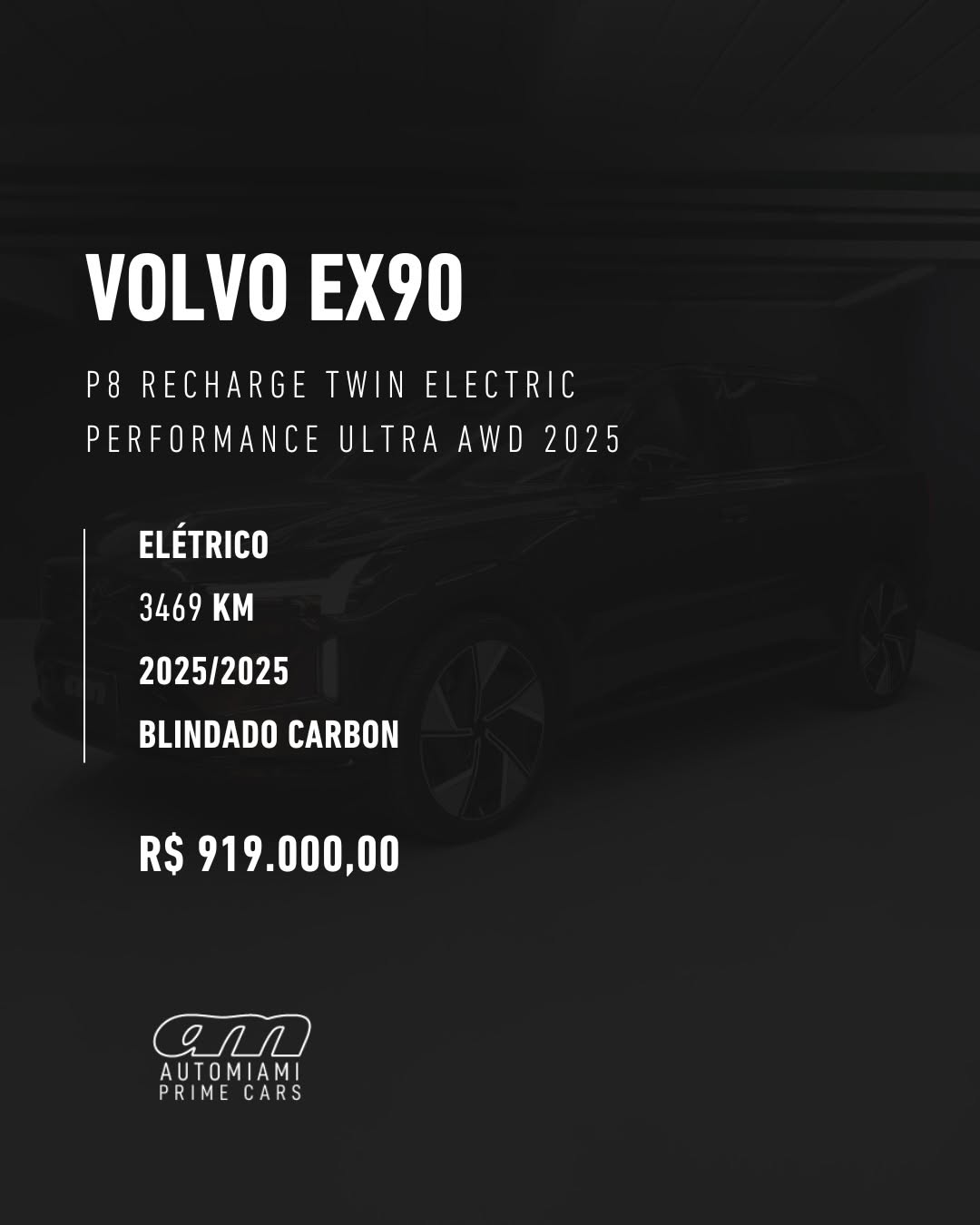 VOLVO EX90 P8 RECHARGE TWIN ELECTRIC PERFORMANCE ULTRA AWD - Imagem 2