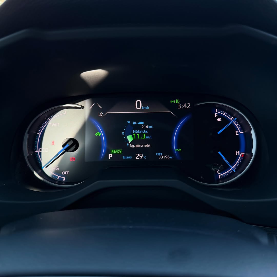 TOYOTA RAV-4 SX CONNECT HYBRID BLINDADO - Imagem 8