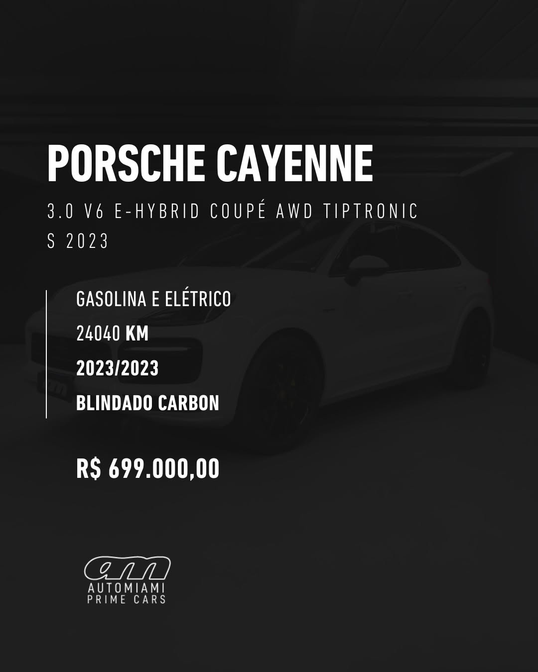 PORSCHE CAYENNE E-HYBRID COUPÉ AWD TIPTRONIC S - Imagem 2