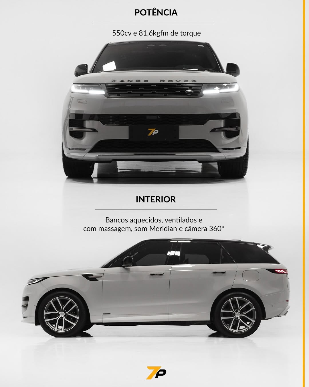 LAND ROVER RANGE ROVER SPORT AUTOBIOGRAPHY P550E - Imagem 2