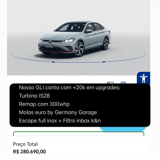 VOLKSWAGEN JETTA GLI - Imagem 4