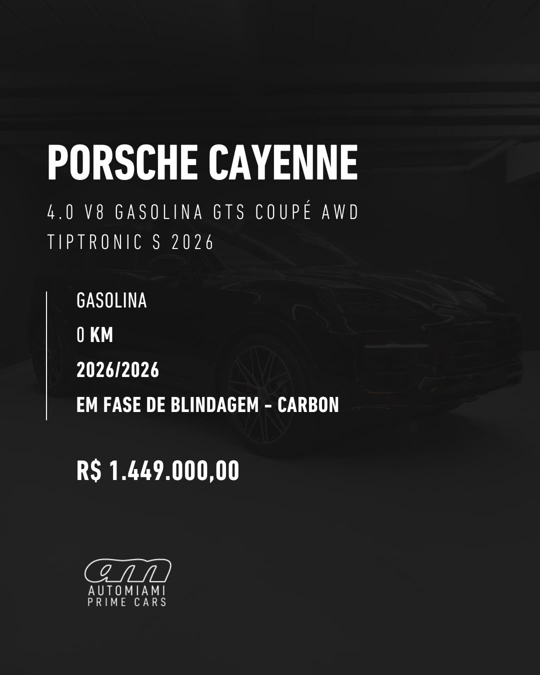 PORSCHE CAYENNE GTS COUPÉ AWD TIPTRONIC S - Imagem 2