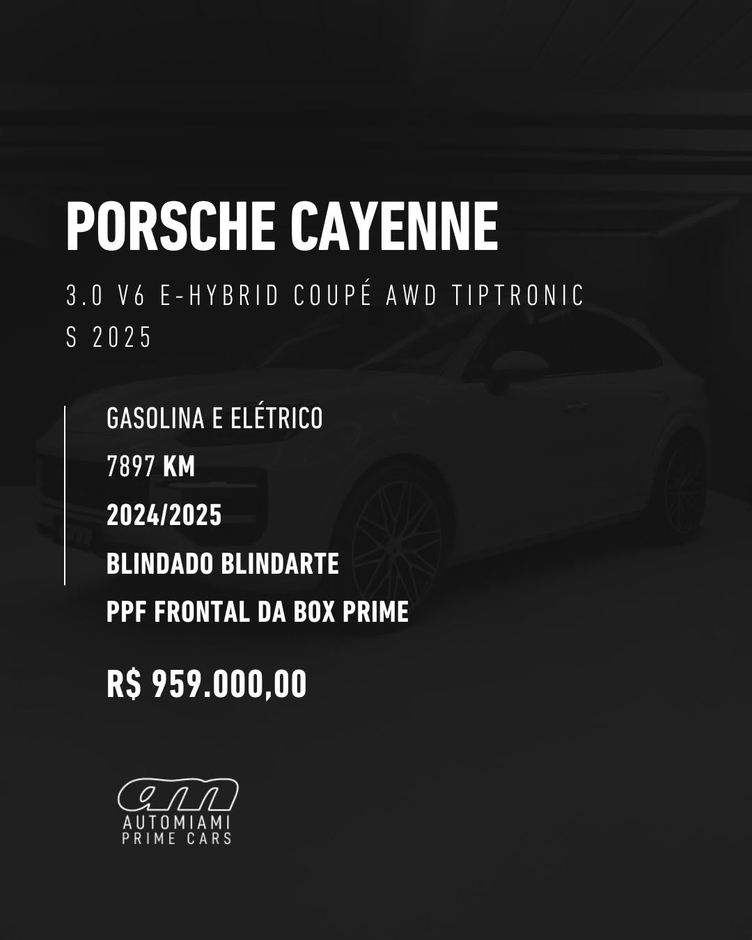 PORSCHE CAYENNE E-HYBRID COUPÉ AWD TIPTRONIC S - Imagem 2