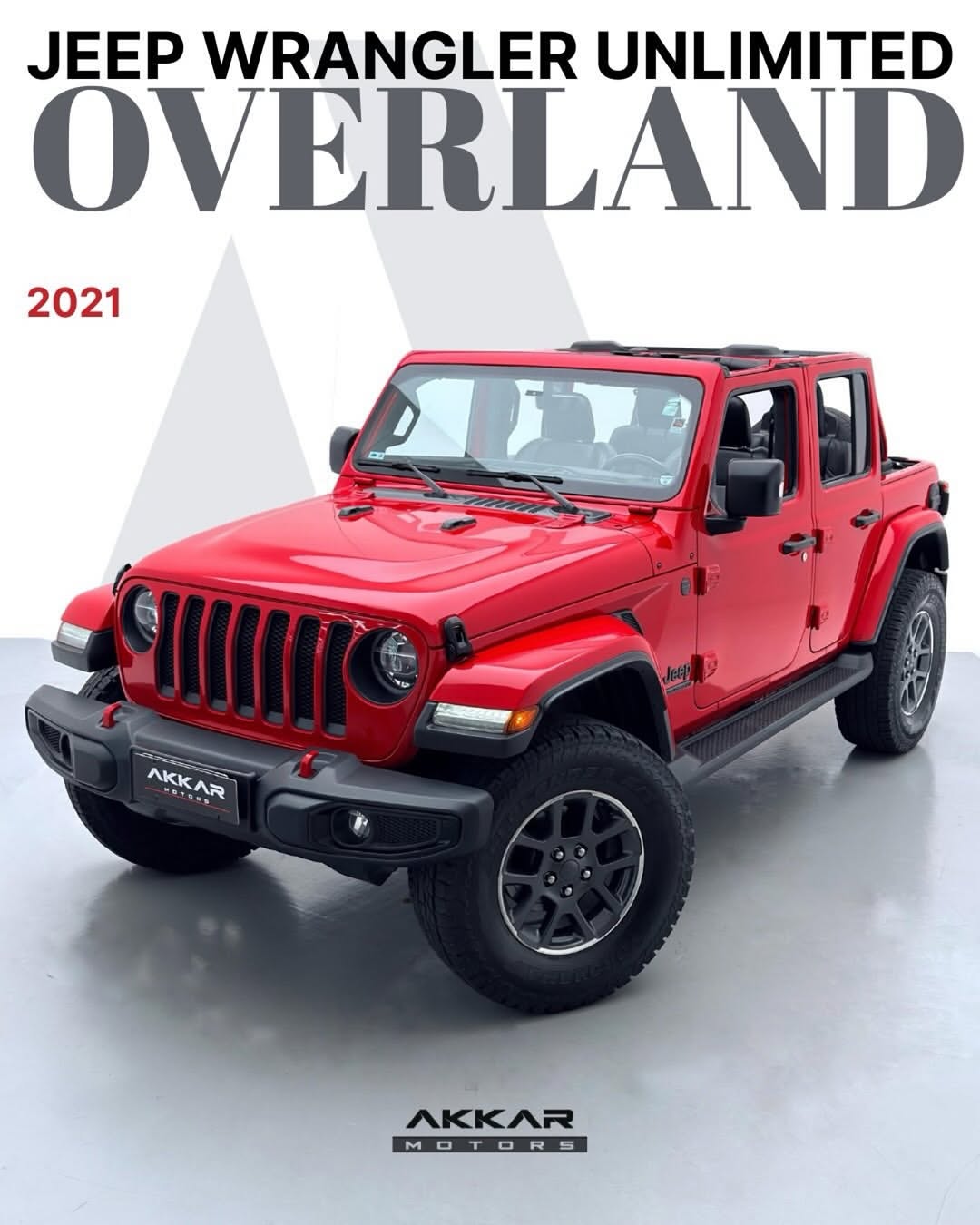 JEEP WRANGLER UNLIMITED OVERLAND - Imagem 1