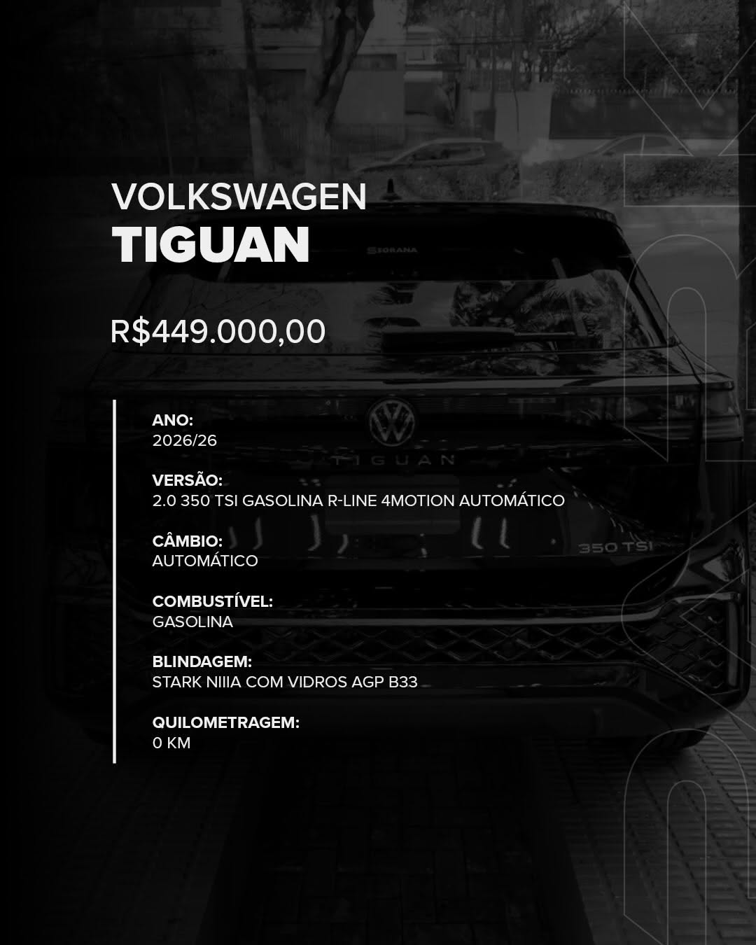 VOLKSWAGEN TIGUAN R-LINE - Imagem 2