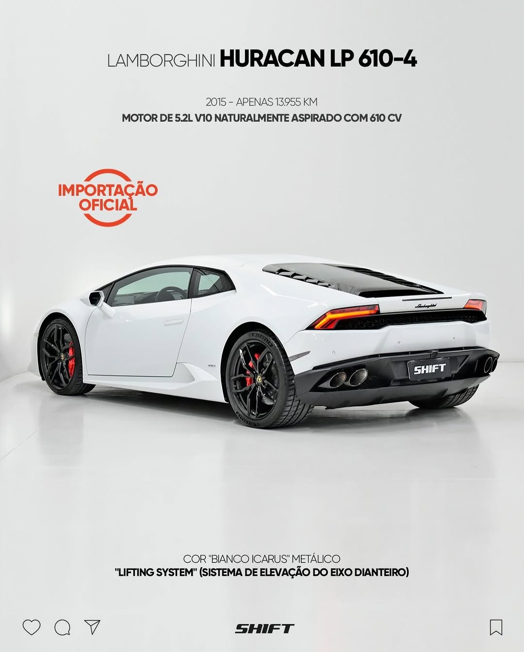 LAMBORGHINI HURACAN LP 610-4 - Imagem 1