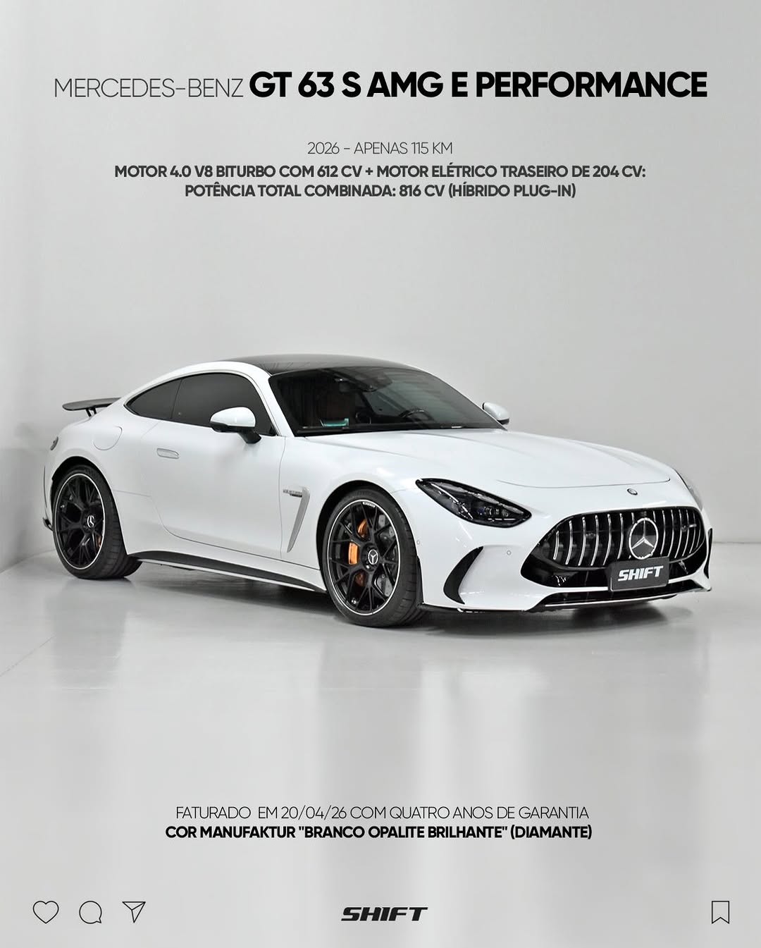 MERCEDES-BENZ GT 63 S AMG E PERFORMANCE - Imagem 1