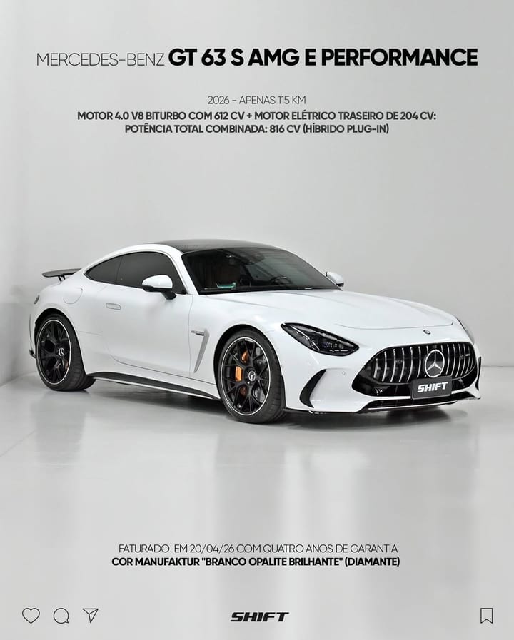 MERCEDES-BENZ GT 63 S AMG E PERFORMANCE