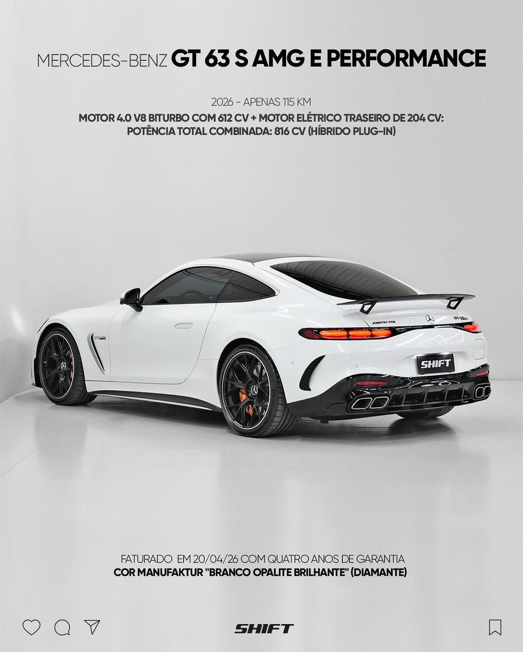 MERCEDES-BENZ GT 63 S AMG E PERFORMANCE - Imagem 2