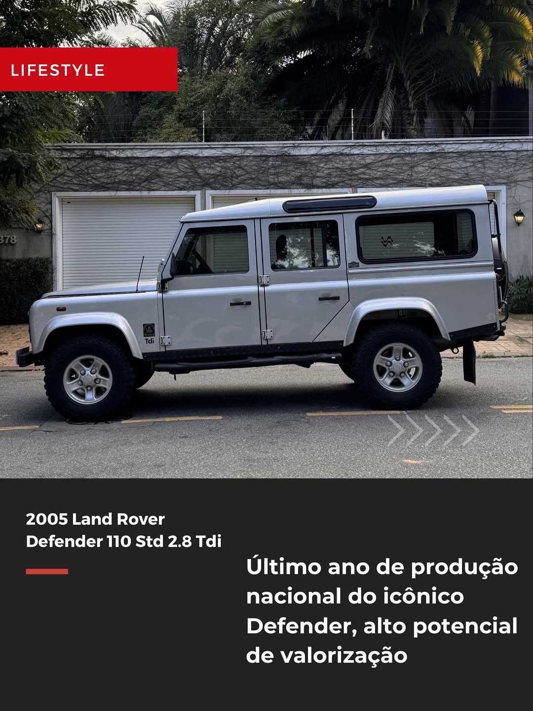 LAND ROVER DEFENDER 110 STD - Imagem 1
