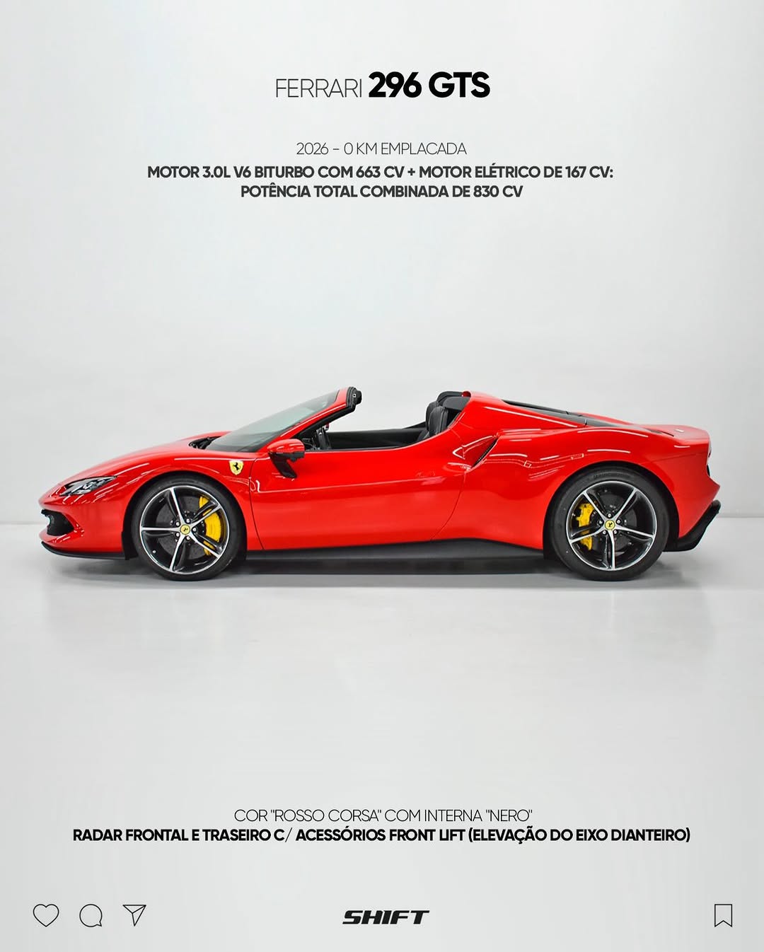 FERRARI 296 GTS - Imagem 3