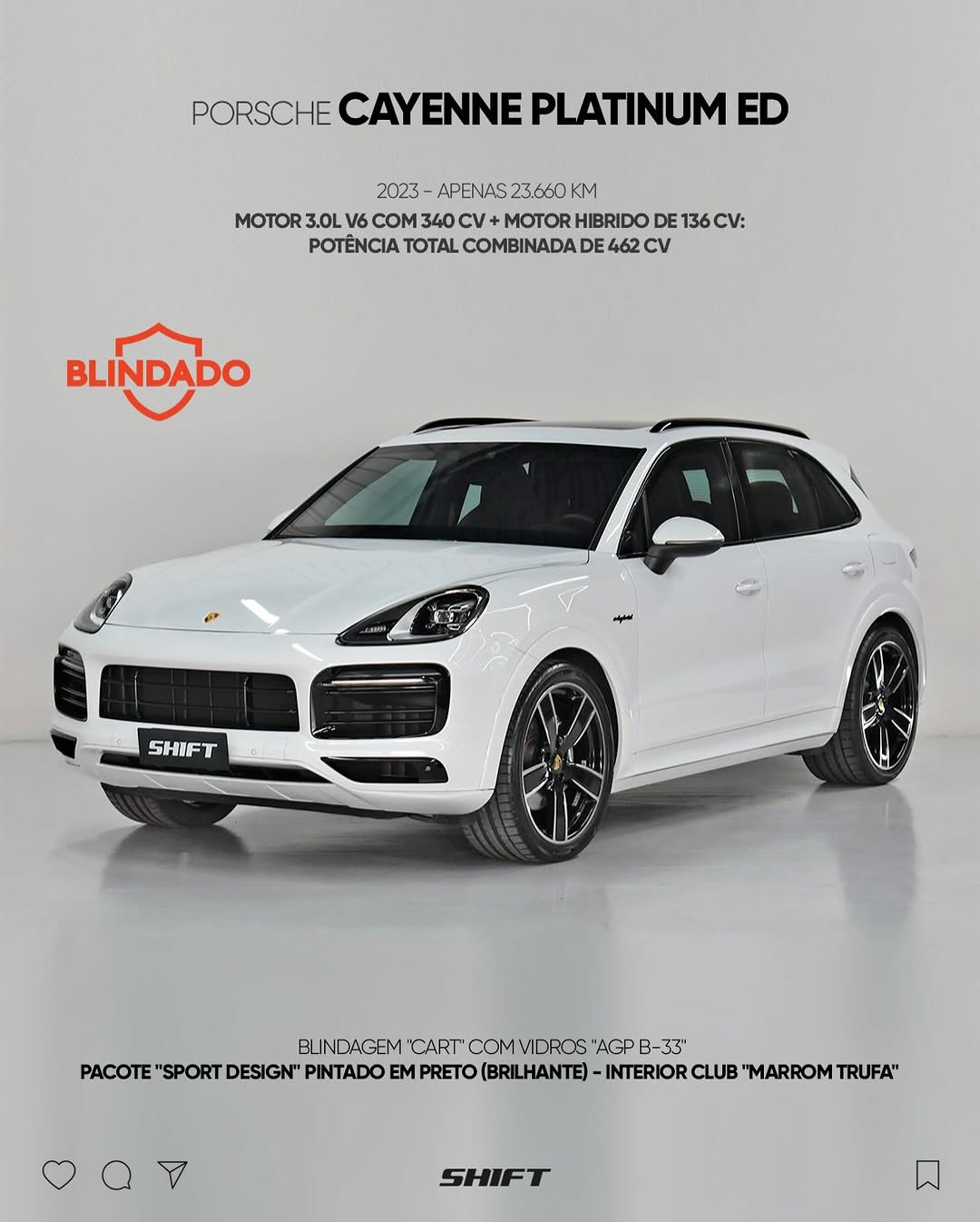 PORSCHE CAYENNE PLATINUM - Imagem 1