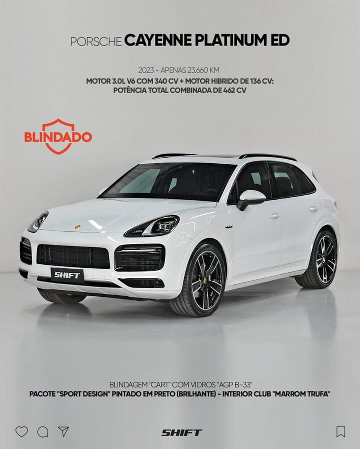 PORSCHE CAYENNE PLATINUM