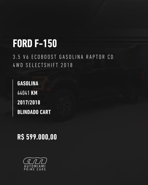 FORD F-150 RAPTOR CD 4WD SELECTSHIFT - Imagem 2