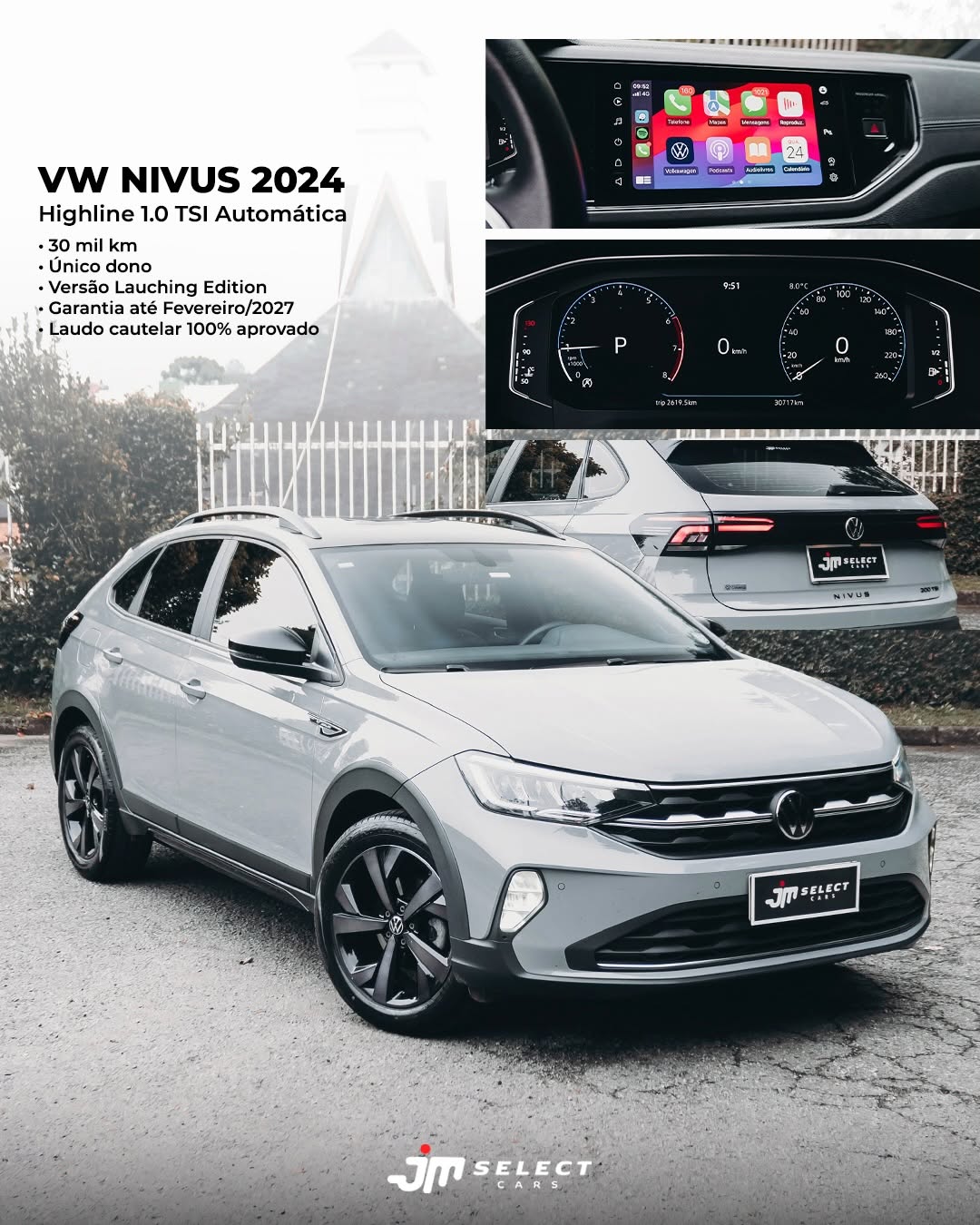 VOLKSWAGEN NIVUS HIGHLINE 1.0 TSI 2024 - Imagem 1