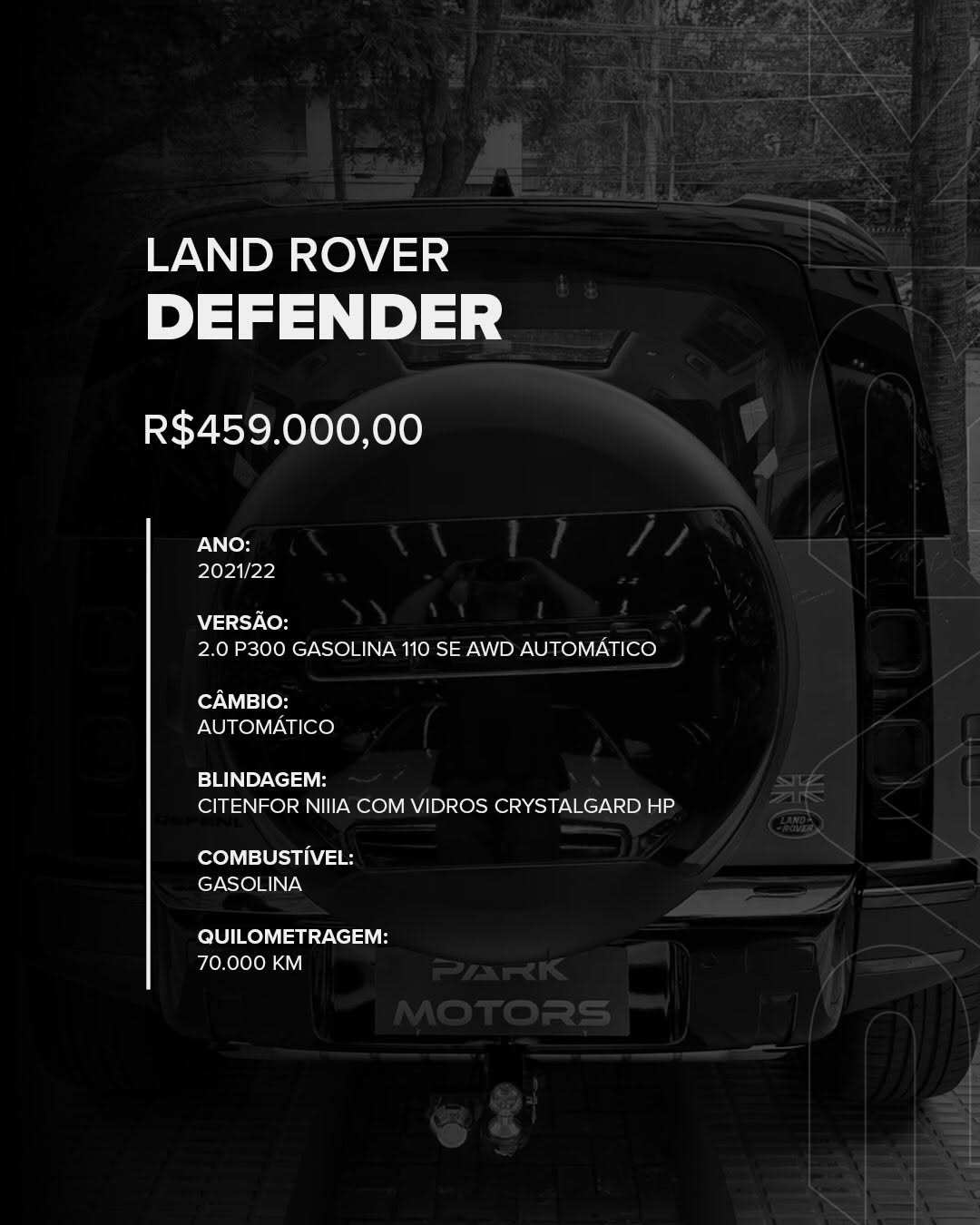 LAND ROVER DEFENDER SE P300 - Imagem 2