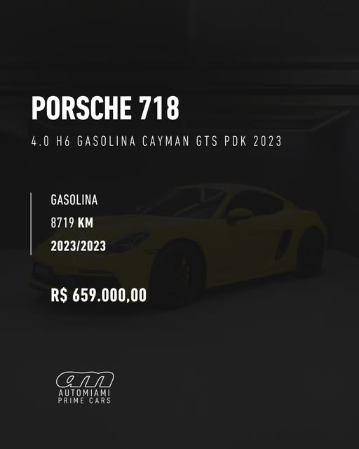 PORSCHE CAYMAN GTS - Imagem 2
