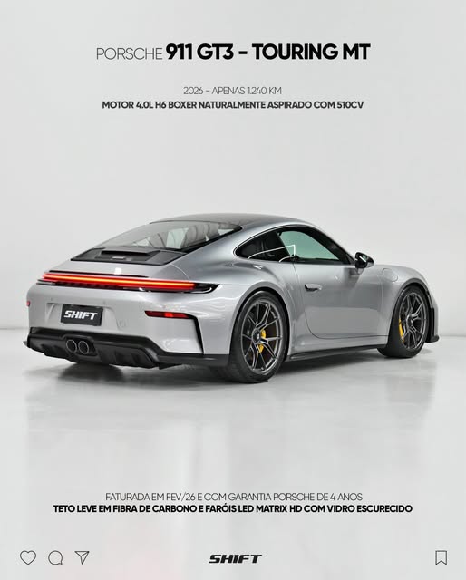 PORSCHE 911 GT3 TOURING - Imagem 1