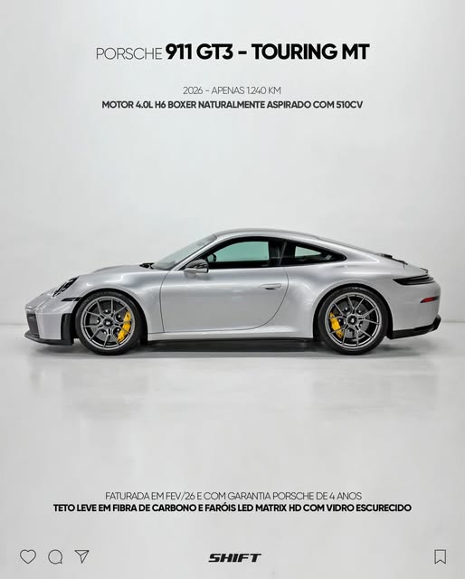 PORSCHE 911 GT3 TOURING - Imagem 3