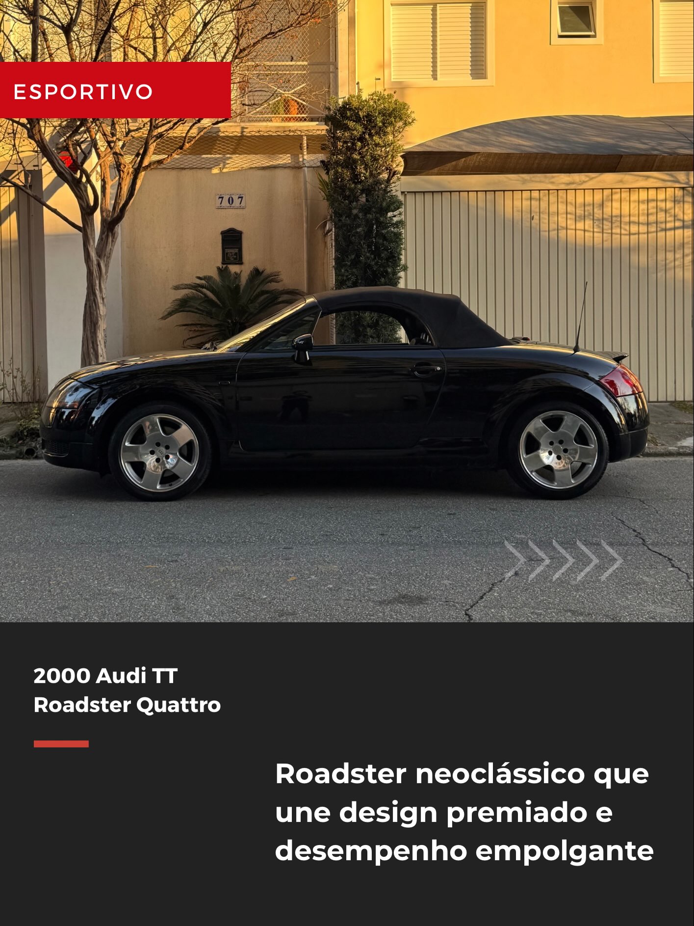 AUDI TT ROADSTER QUATTRO - Imagem 1