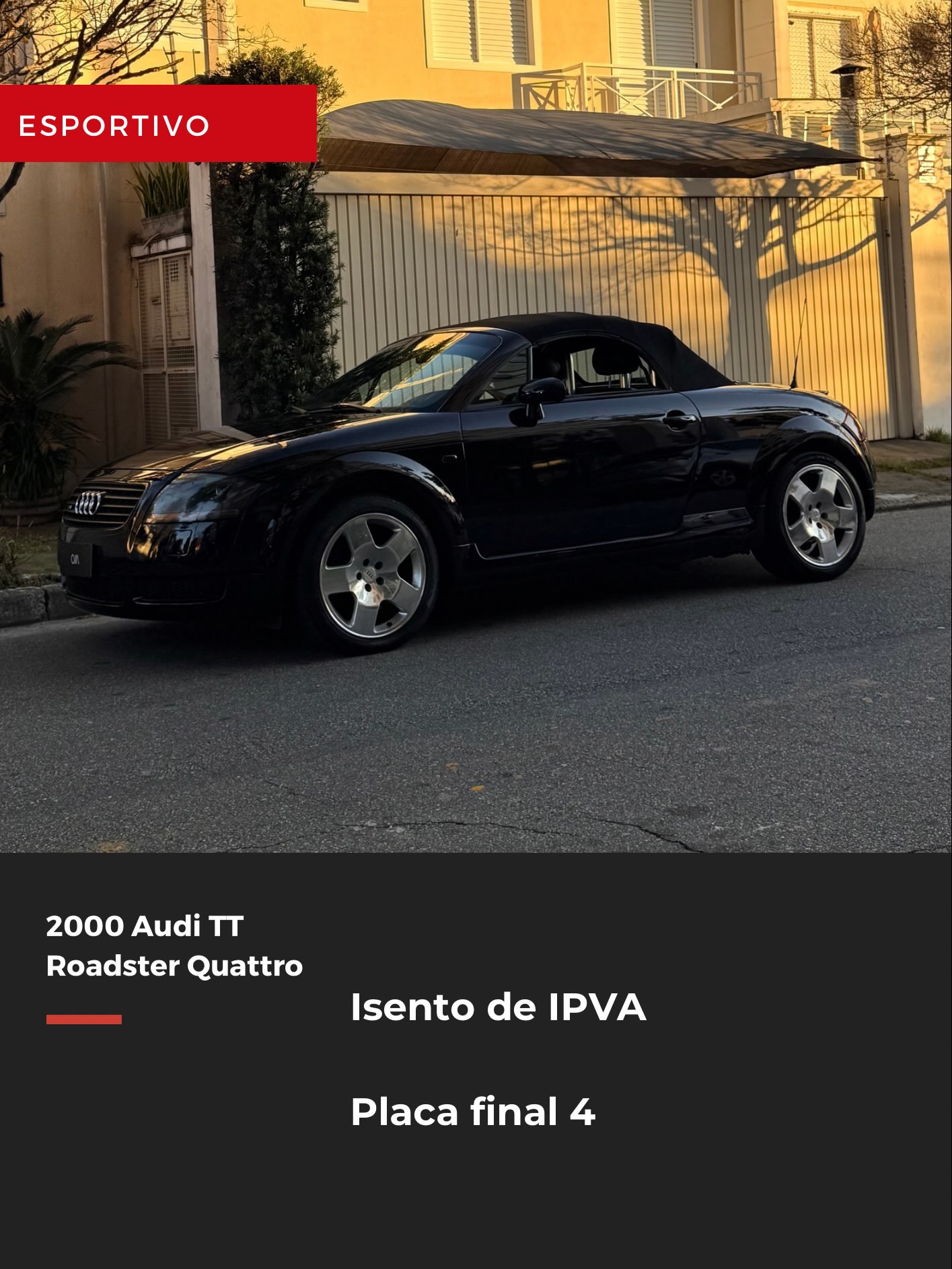 AUDI TT ROADSTER QUATTRO - Imagem 10