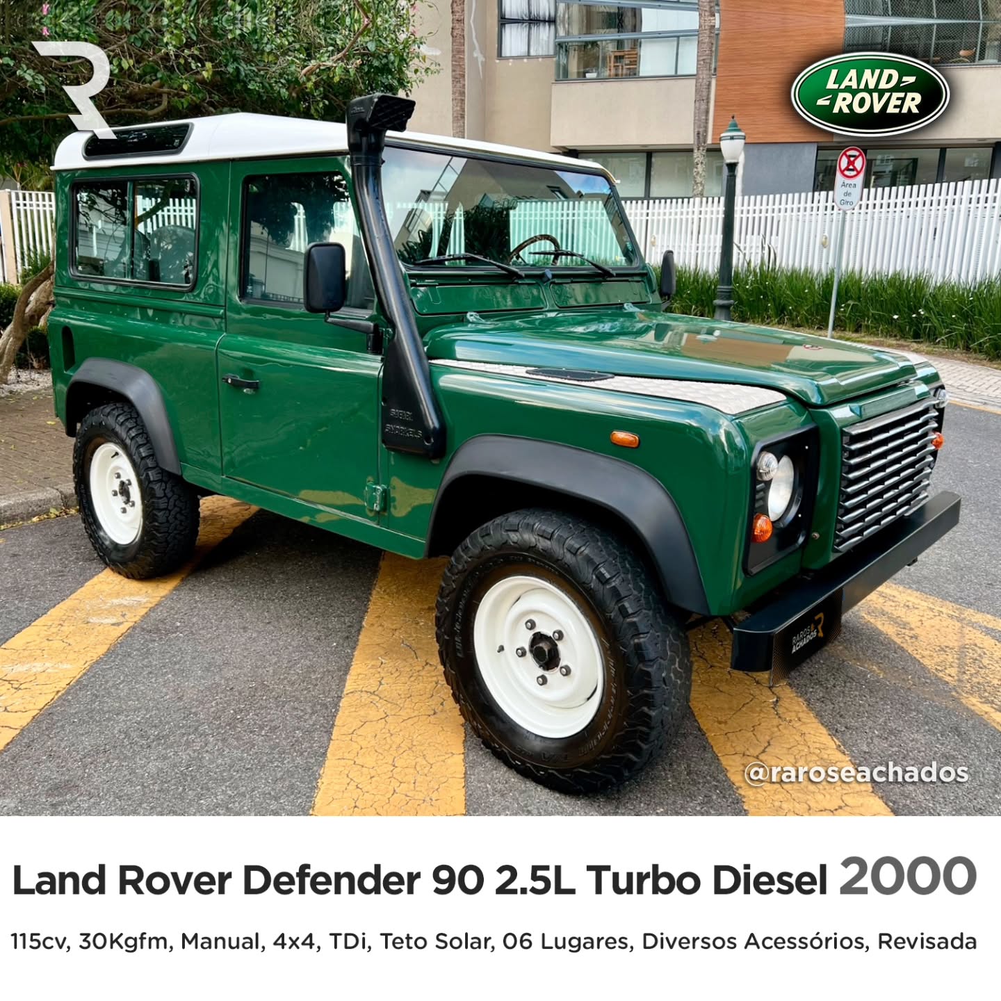 LAND ROVER DEFENDER 90 SW 2.5 TDI - Imagem 1
