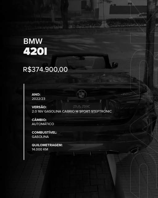 BMW 420I CABRIO M SPORT - Imagem 2