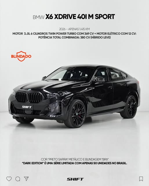 BMW X6 XDRIVE 40I M SPORT - Imagem 1