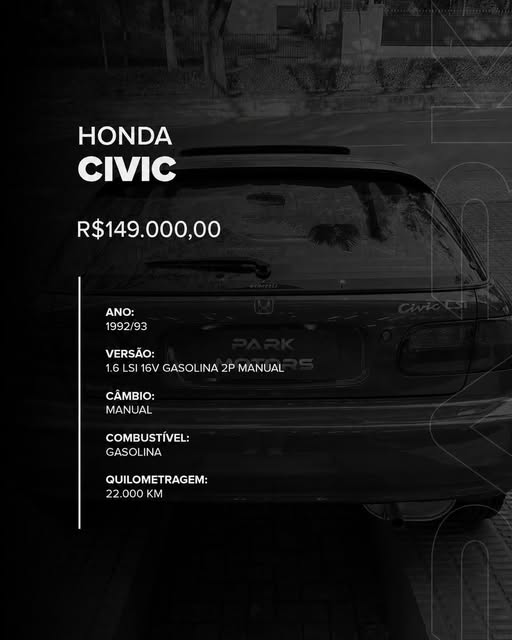 HONDA CIVIC LSI - Imagem 2