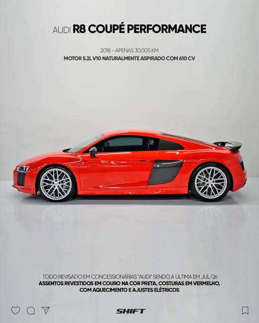 AUDI R8 PERFORMANCE - Imagem 3