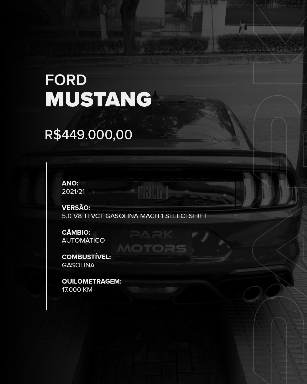 FORD MUSTANG MACH 1 - Imagem 2