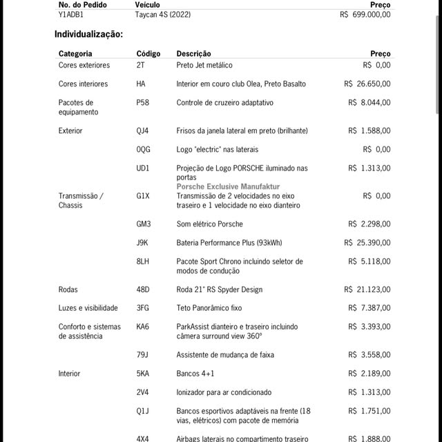 PORSCHE TAYCAN 4S - Imagem 8
