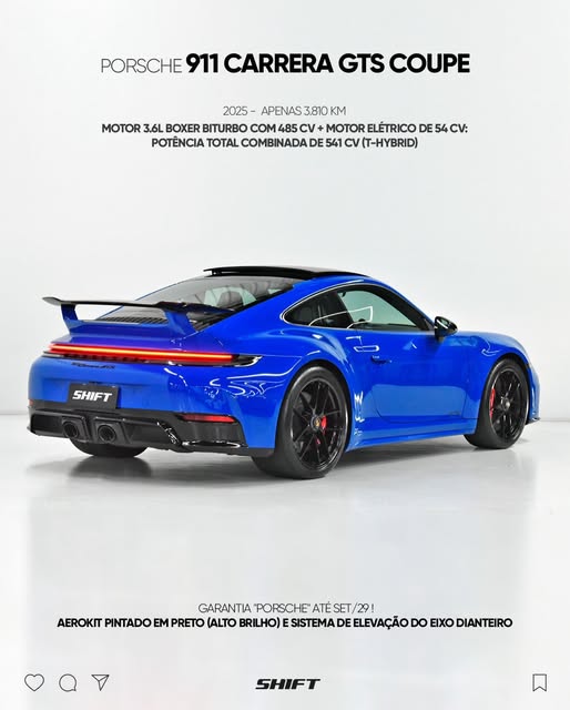 PORSCHE 911 CARRERA GTS - Imagem 1
