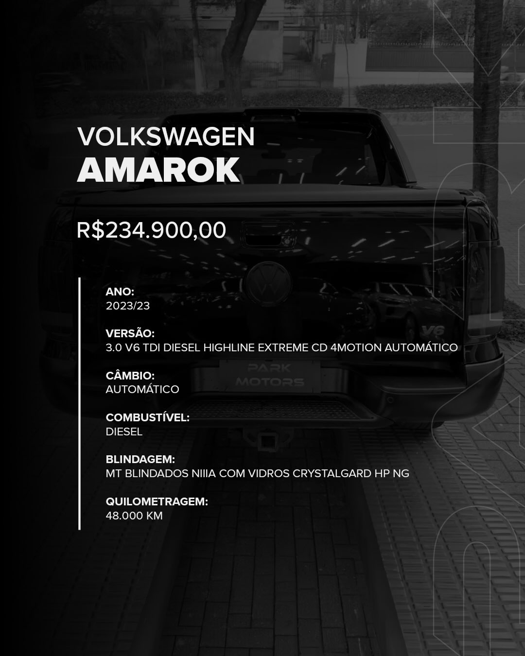 VOLKSWAGEN AMAROK HIGHLINE EXTREME V6 - Imagem 2