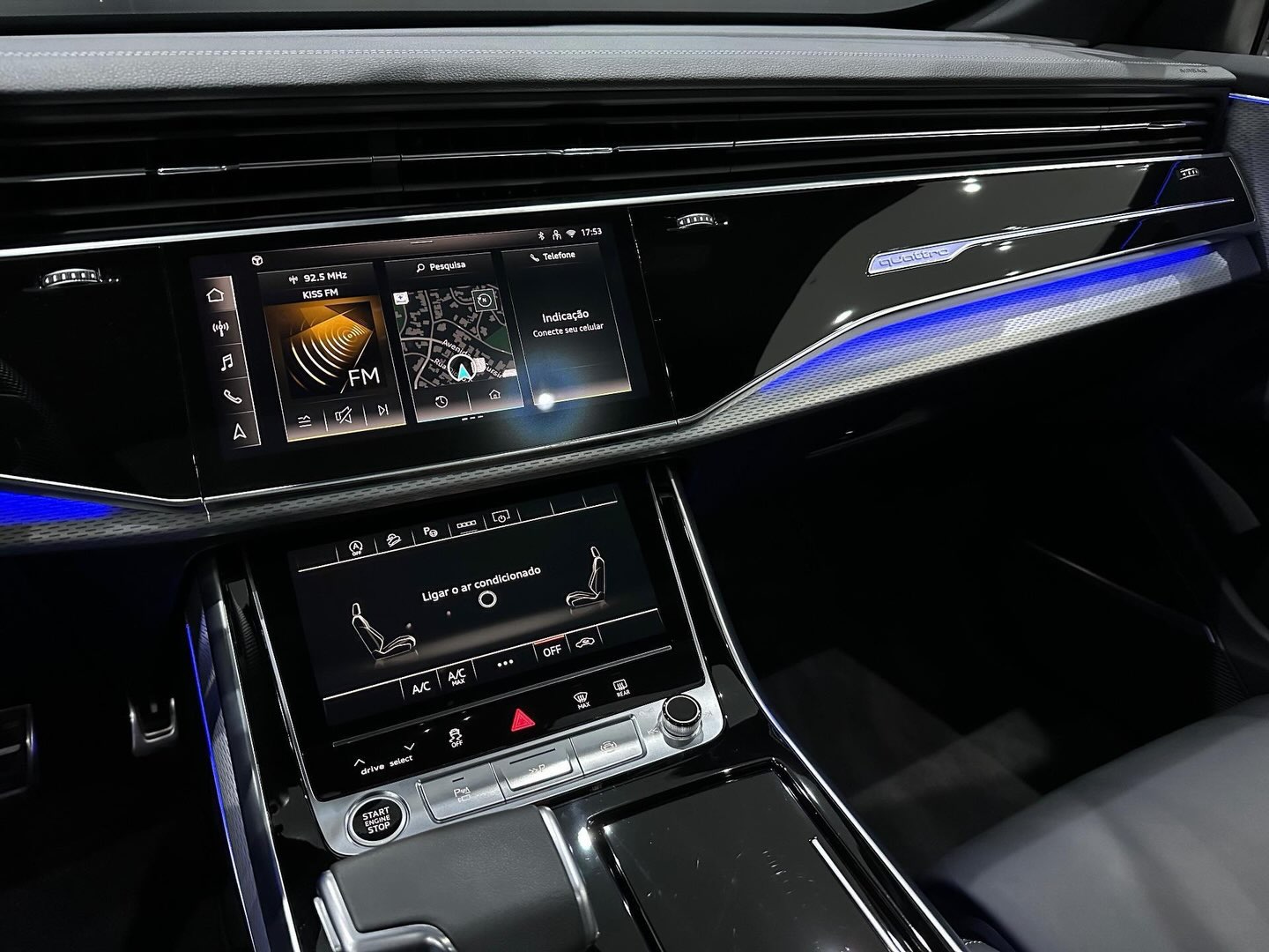 AUDI Q8 3.0 TFSI GASOLINA PERFORMANCE BLACK QUATTRO TIPTRONIC BLINDADO - Imagem 9