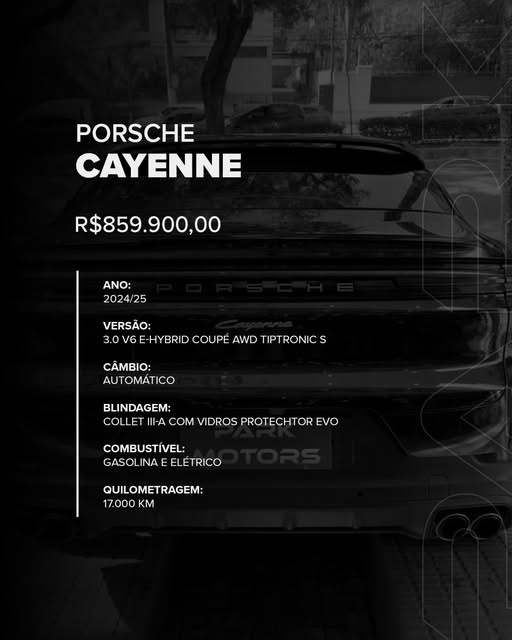 PORSCHE CAYENNE E-HYBRID COUPÉ - Imagem 2