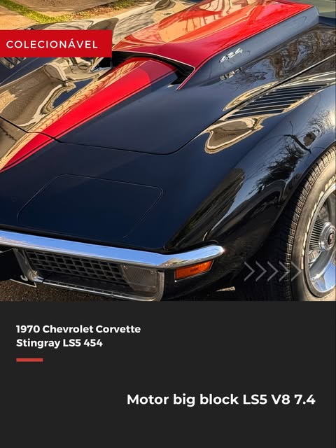 CHEVROLET CORVETTE STINGRAY LS5 454 - Imagem 2