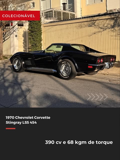 CHEVROLET CORVETTE STINGRAY LS5 454 - Imagem 3