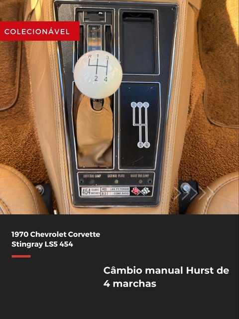 CHEVROLET CORVETTE STINGRAY LS5 454 - Imagem 4