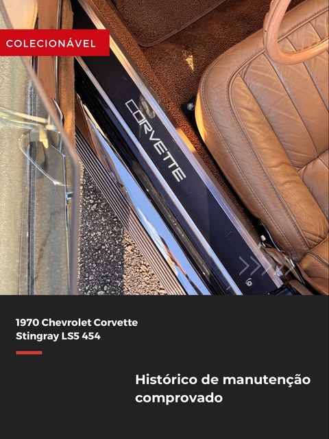 CHEVROLET CORVETTE STINGRAY LS5 454 - Imagem 8