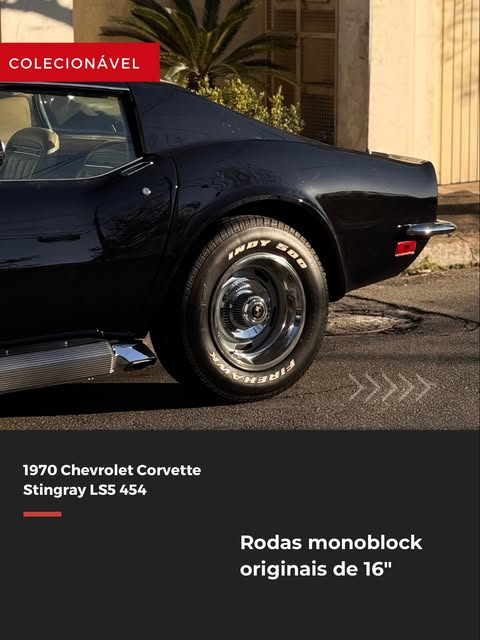 CHEVROLET CORVETTE STINGRAY LS5 454 - Imagem 9