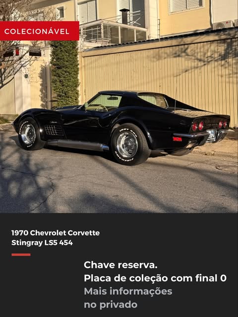 CHEVROLET CORVETTE STINGRAY LS5 454 - Imagem 10